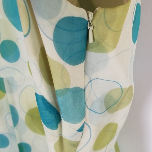 Garnet Hill Silk Chiffon dress 18 EUC - Picture 3 of 6